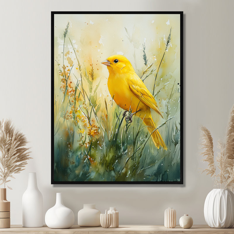 Britton - animaux, impressions sur toile, Noir, Impression encadrée flottante, H 20 po x l 12 po