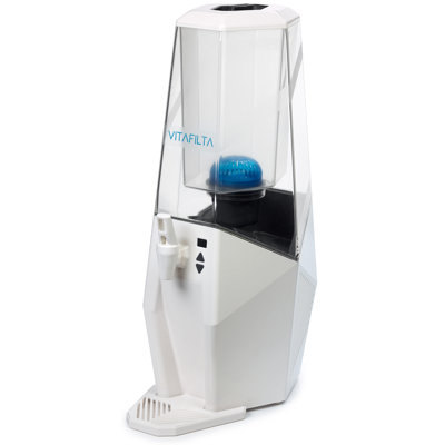 VitaFilta White Countertop Top Loading Electric Filtered Water Dispenser
