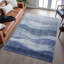 Premium Machine Washable Krause AMF1141 Swirls Rug-234757377