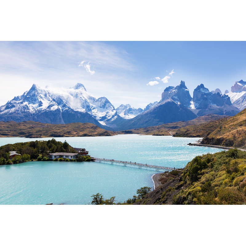 Paine Towers - Wrapped Canvas Print, 30cm H x 46cm W x 3.8cm D