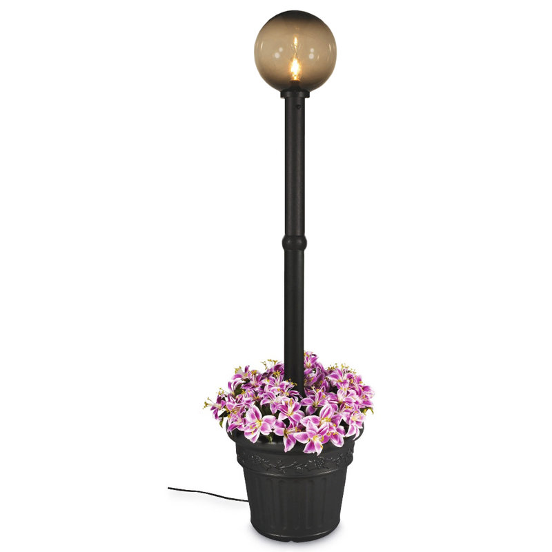 Lampadaire 82 po Milano, Noir / Bronze