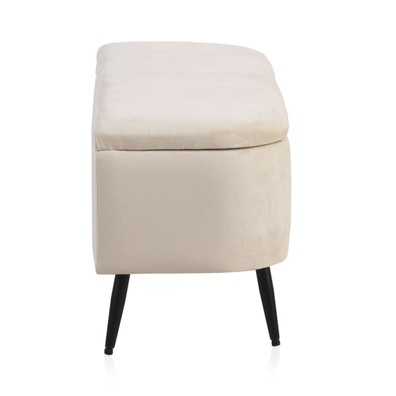 Blanchard Polyester Upholstered Storage Bench