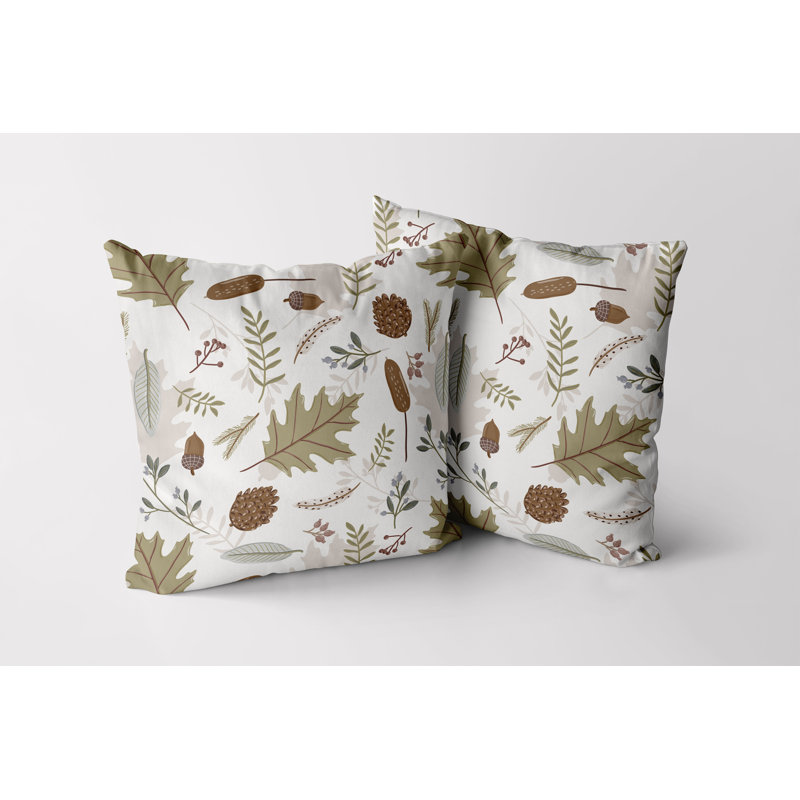 Housse de coussin d'extérieur Foresterie, 20 po x 20 po