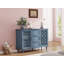Armoire de rangement, armoire 2 portes avec 3 tiroirs-1309317461