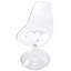 Set of 2 Dining Chairs CLARKSVILLE Transparent