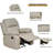 Zanelle Faux Leather Recliner-481326532