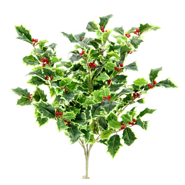 24 Pieces Artificial Holly Berry Stems 9 Christmas Berry Picks Sprays  Snowy Fake Red Berries for Christmas Tree Branches Fillers Ornaments  Valentine