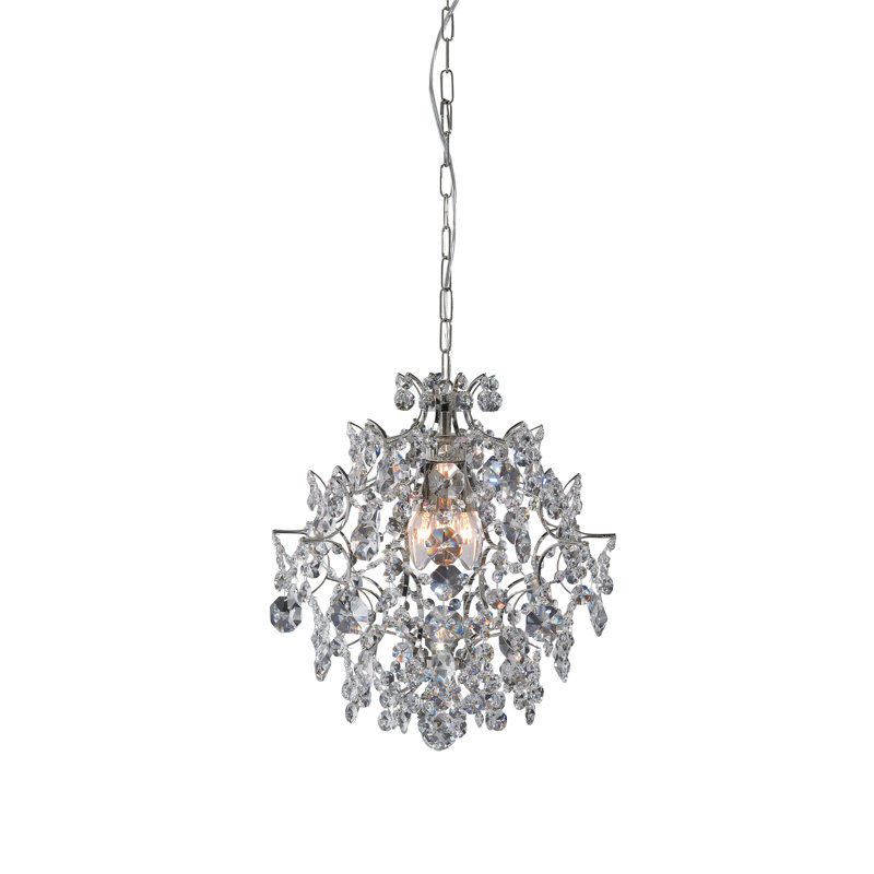 Rodrigues 3 - Light Crystal Chandelier, Chrome