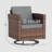 7 - Person Outdoor Wicker Patio Seating Group With Fire Pit And 2 Side Table-103896508