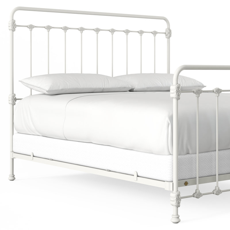 160 Picket Fence Bed | Complete Standard, Matte White, King