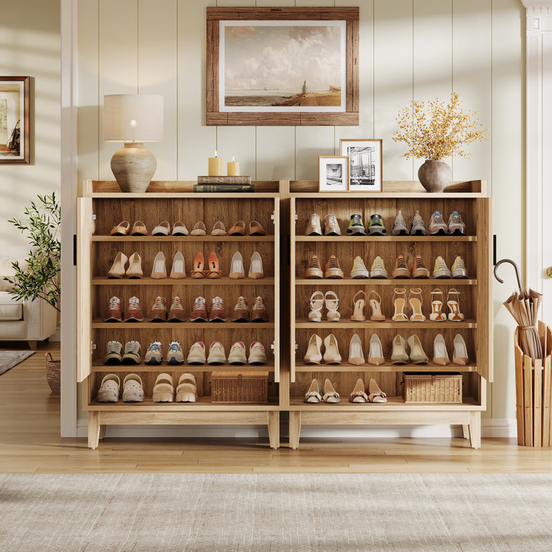22 Pair Shoe Storage Cabinet