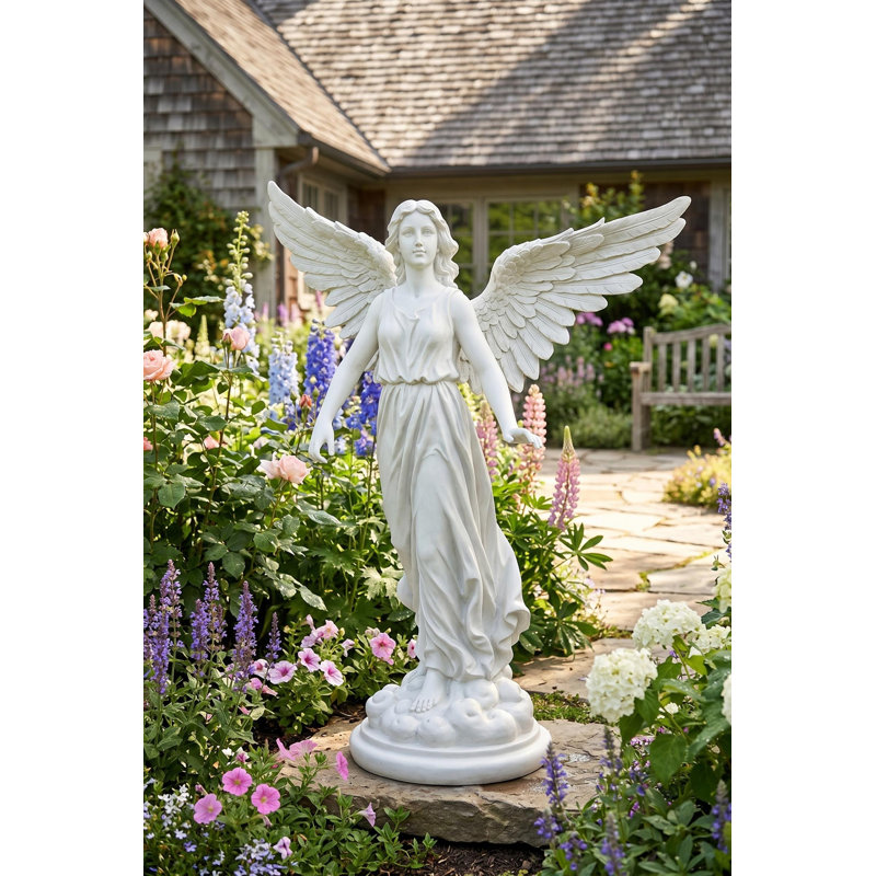 Statue ange de la patience