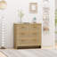 Armoire 4 tiroirs en rotin, pour chambre à coucher, salon, salle à manger, couloirs, assemblage facile