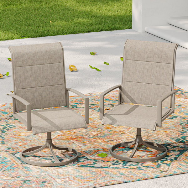 Winston Porter Patio Dining Chairs | Wayfair