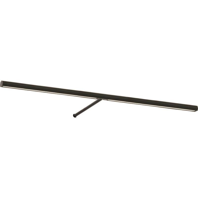 Plural Faceted Picture Light, Bronze, 17.4, 0.7" H x 24" W x 8.9" D