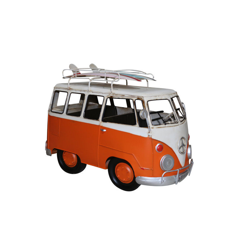 Modèle rétro d'autobus de style rétro