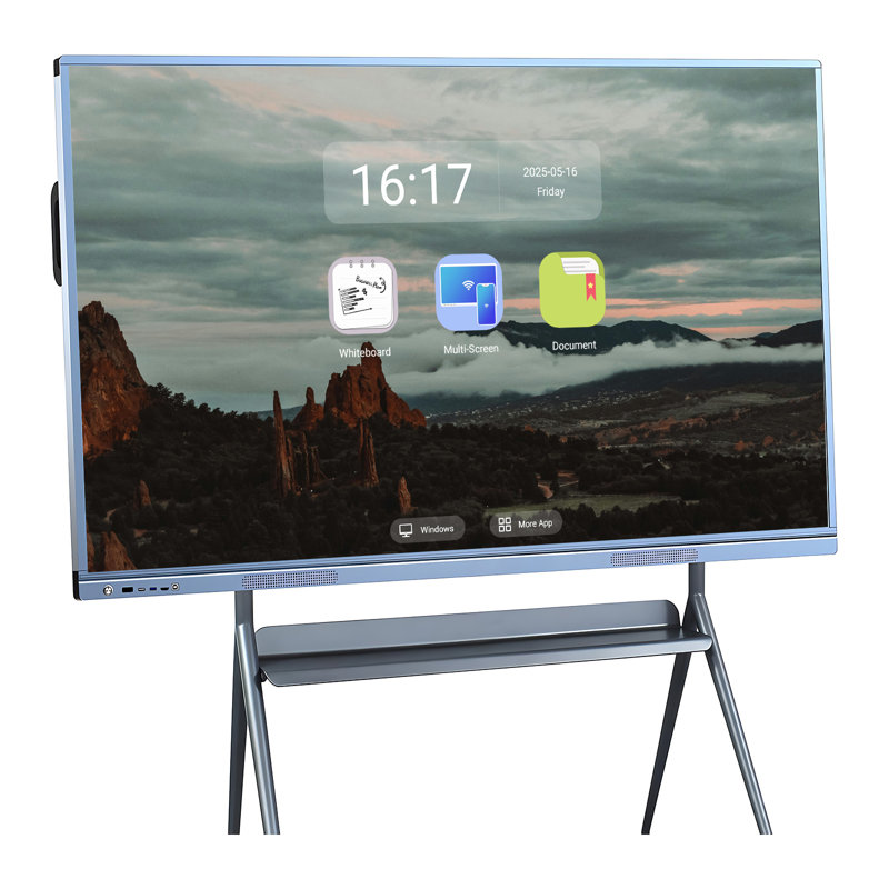 JYXCN Tableau blanc interactif à écran tactile 86 pouces tout-en-un avec système double et partage de nuage - idéal pour le bureau, la formation et les présentations?