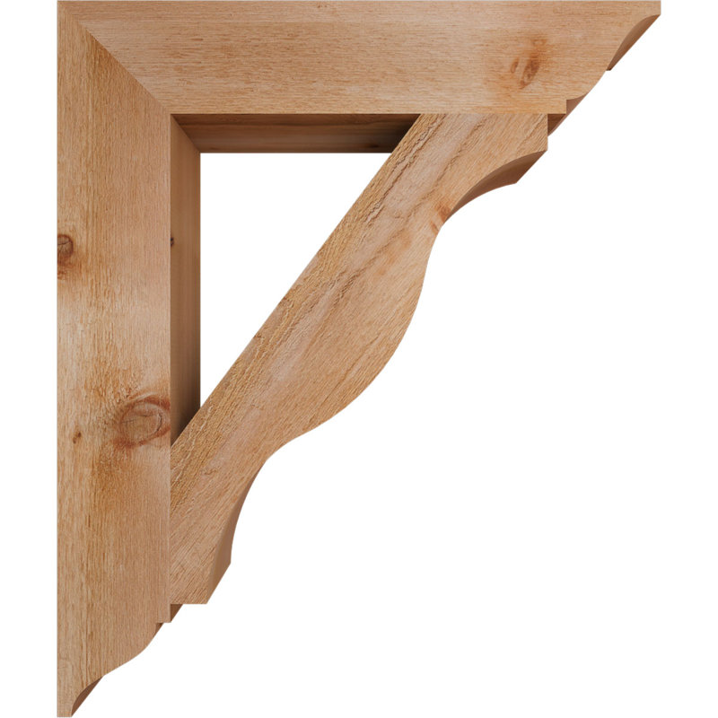 Support pour sciage brut brut en cèdre rouge de l'Ouest l 6 po x P 32 po x H 38 po Funston, H 38 po x l 6 po x P 32 po