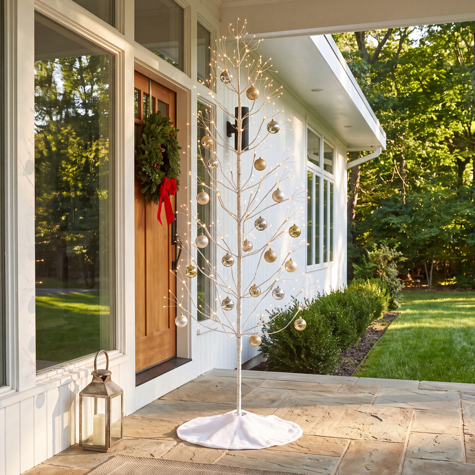 Birch 6' Illuminating White Birch Tree