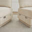 Canapé Cloud, coussins ronds, coussin de dossier matelassé, 2 couches, pieds de base encastrés, assise de conception ergonomique, assemblage facile, canapé de siège pour le salon-459335890