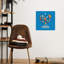 Cozy Winter Heart, arbre de Noël contemporain abstrait, paysage d'hiver, reproduction d'art mural-130423776