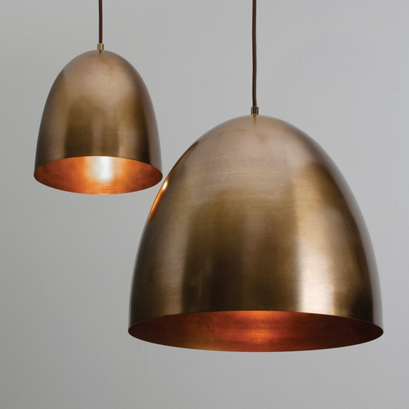 SunPrairie 1 - Light Single Pendant, 10"H x 9.5"W x 9.5"D, Antique Brass