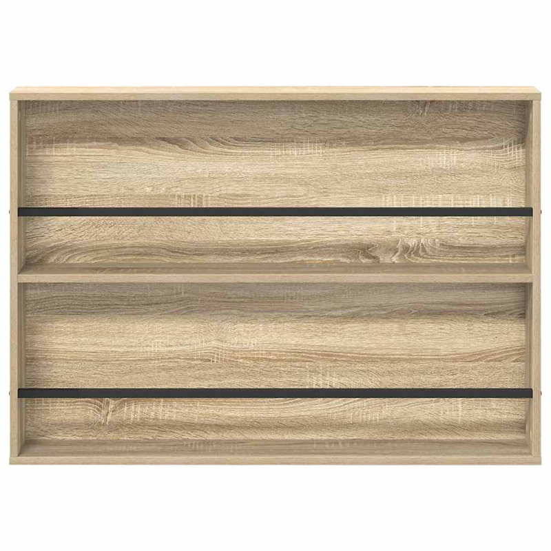 Wood Magazine Rack, Beige