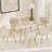 Glass Top Dining Set-772506262-791176369-791176371
