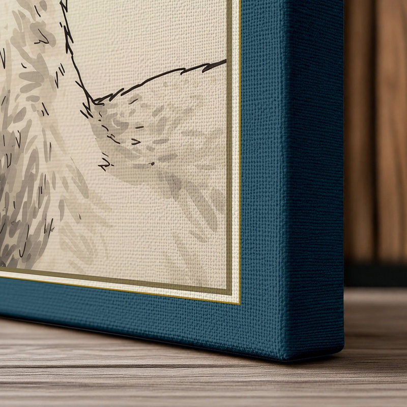 Print, 30x20 - 76.2 x 50.8 cm, Teal Border