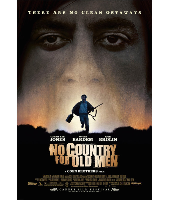 No Country for Old Men, 18" H x 12" W