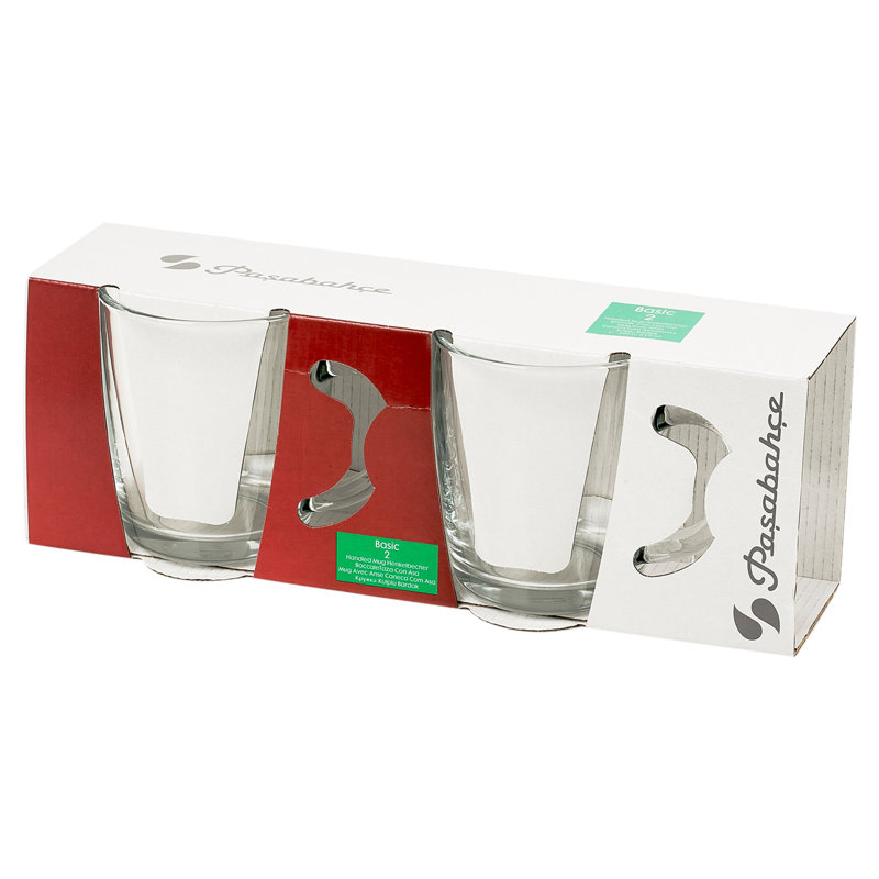 Glass Coffee Mug, 2