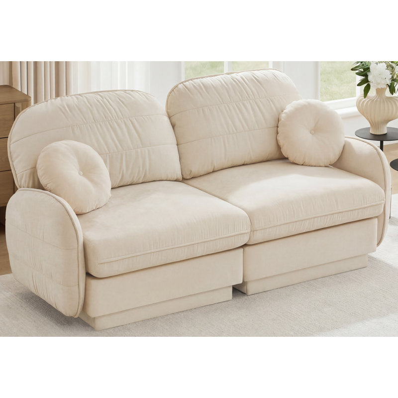 Canapé Chenille Cloud, Beige