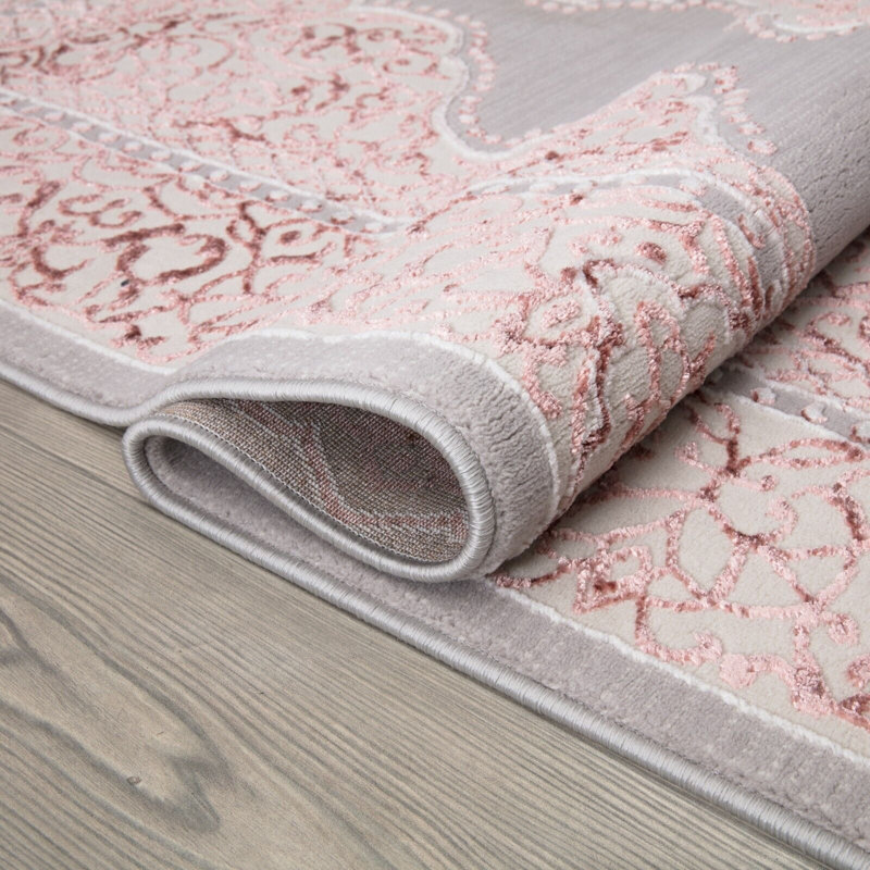 Bilow Floral Machine Woven / Power Loomed Indoor / Outdoor Area Rug, Rectangle 160 x 230cm