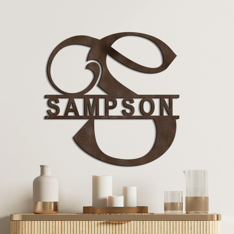 Wall Decor on Metal, 30" H x 30" W x 0.05" D, Bronze, Yes