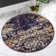 Dimonetta Washable Abstract Indoor Rug