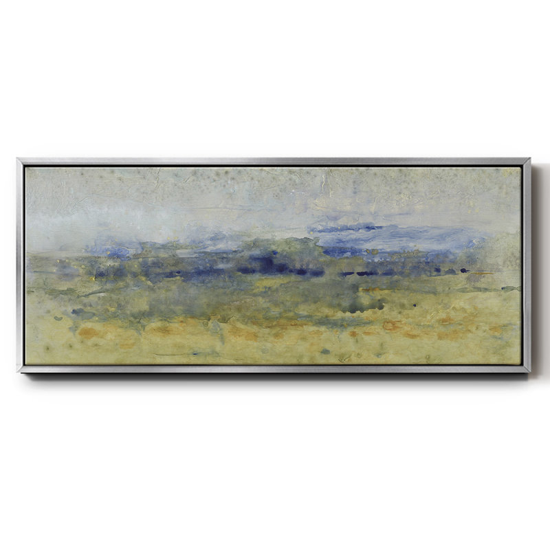 Open Terrain II- Framed Canvas