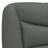 vidaXL Bed Frame with LED without Mattress Hvar Dark Grey 137x190 cm Fabric-1596107471