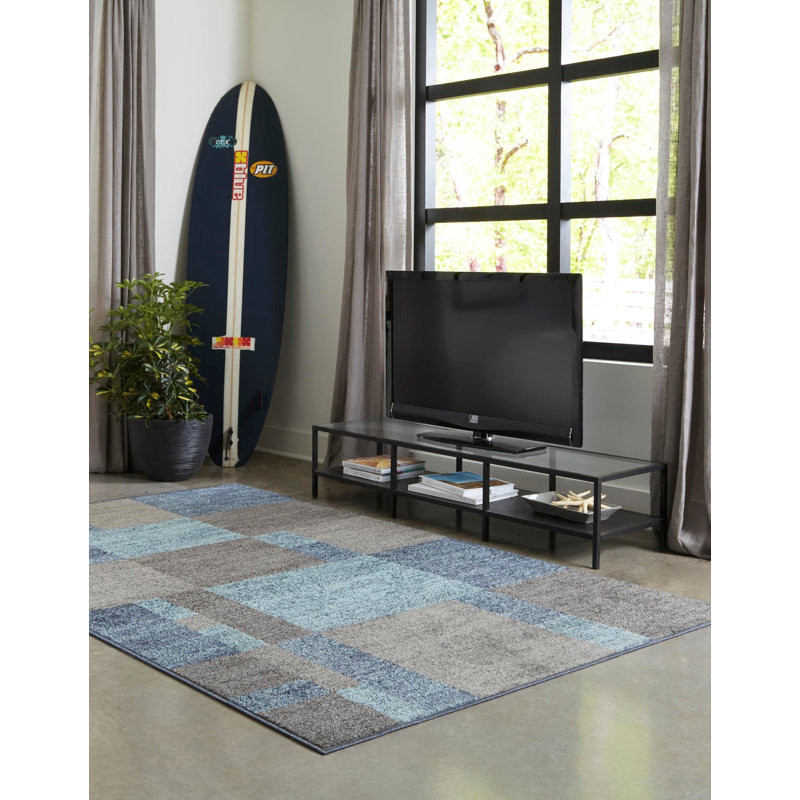 Hareld Geometric Indoor Rug, Rectangle 9' x 12'