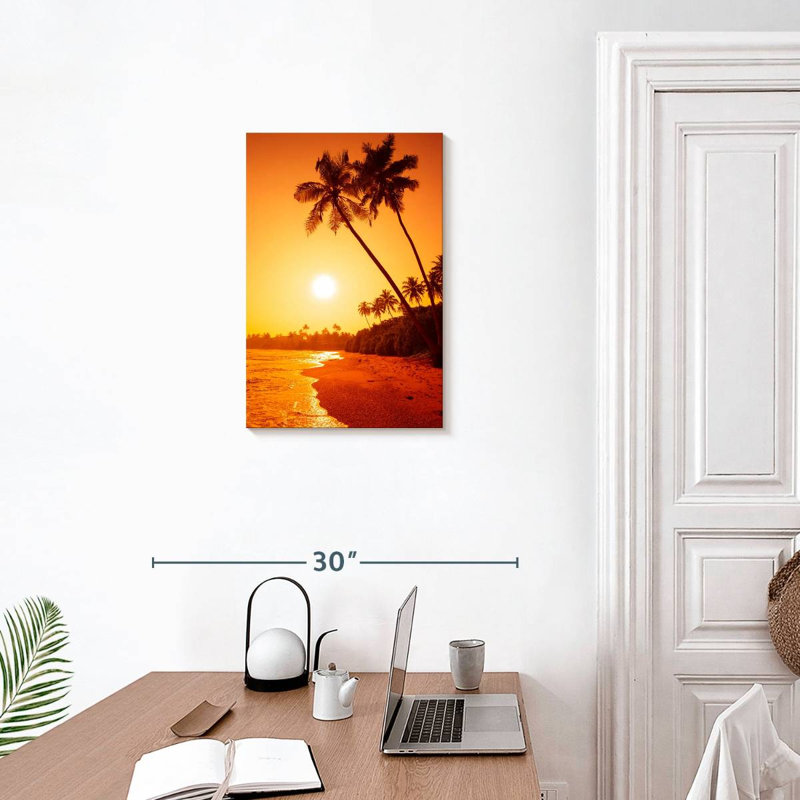 Gillard Summer Sunset, 24" H x 16" W