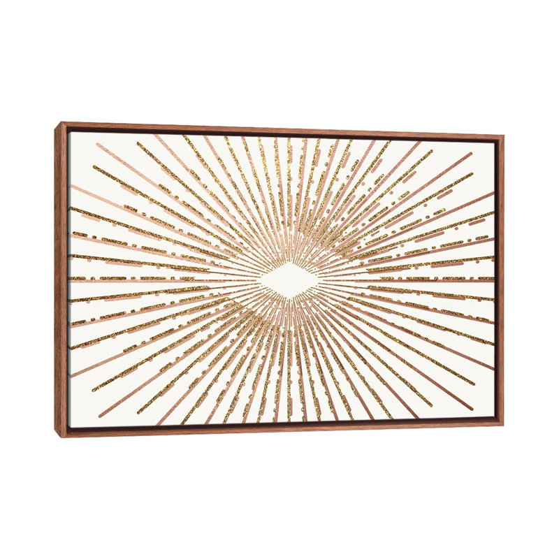 Vintage Burst I by Kimberly Allen - Print on Canvas