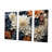 Mums In Stormy Grey Tones - Mums Wall Decor Set-1835401744-1835401757