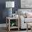 Shinda Raffia Square End Table