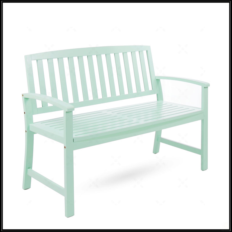 Banc en bois Farmhouse, Menthe
