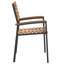 Alayiah Stacking Patio Dining Armchair