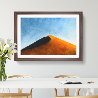 Sand Dune Mountain in Namibia - Picture Frame Graphic Art