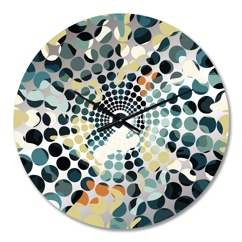 Horloge murale de camouflage Industrial Edge, Médium