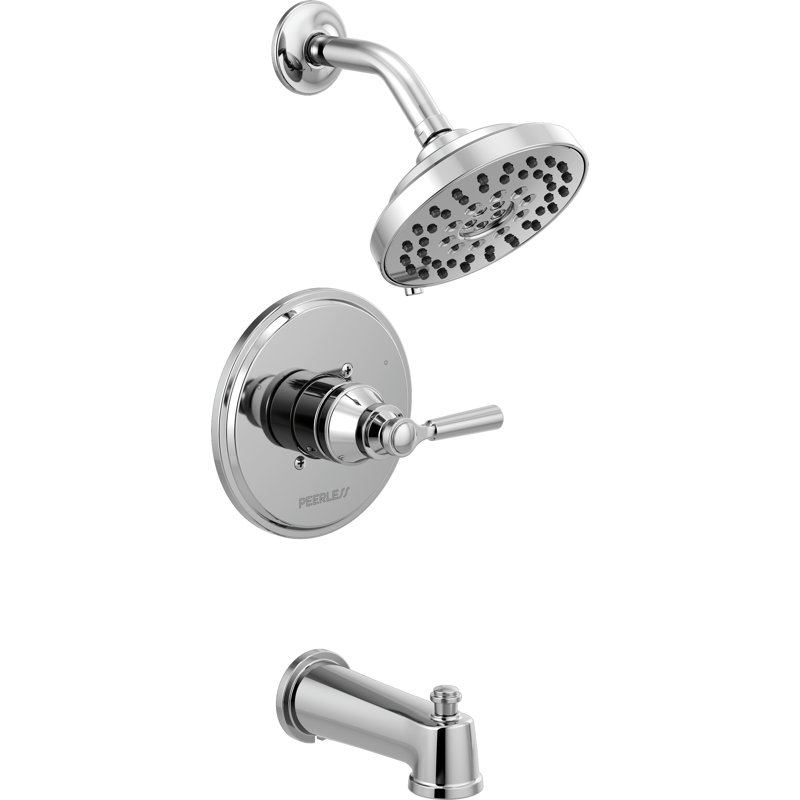 Robinet de baignoire et douche avec garniture Westchester, Chrome chrome