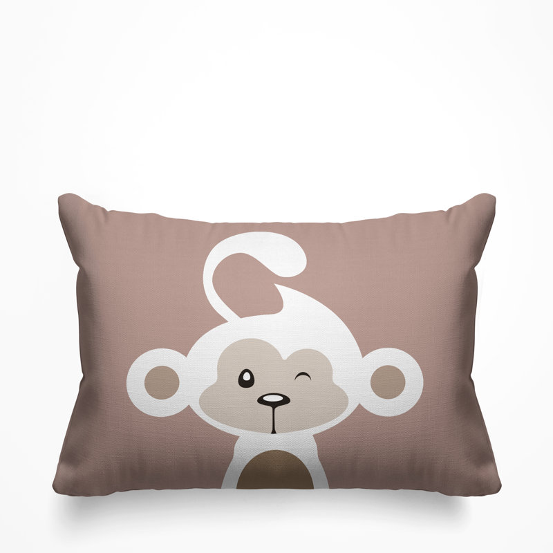 Coussin intérieur Ollie, Ombre, 14 po x 20 po, Rectangle