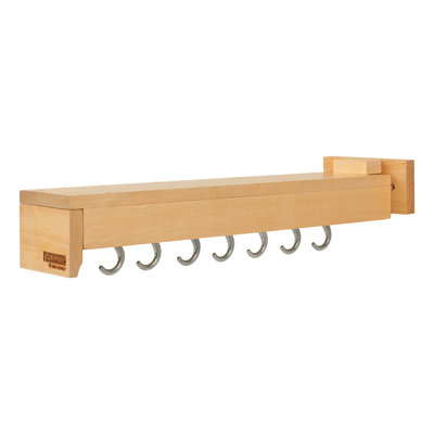 Rev-A-Shelf Pullout Pot and Pan Hook Organizer for Base Kitchen Cabinets 