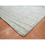 Tapis oriental moderne en soie pure noué à la main 9 pi x 12 pi Swan